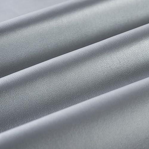 Vista 149 de Wooqu Paño de libro de piel sintética, base recubierta de poliuretano y no tejida, aspecto de cuero, suave, 17 x 29 pulgadas, para encuadernación