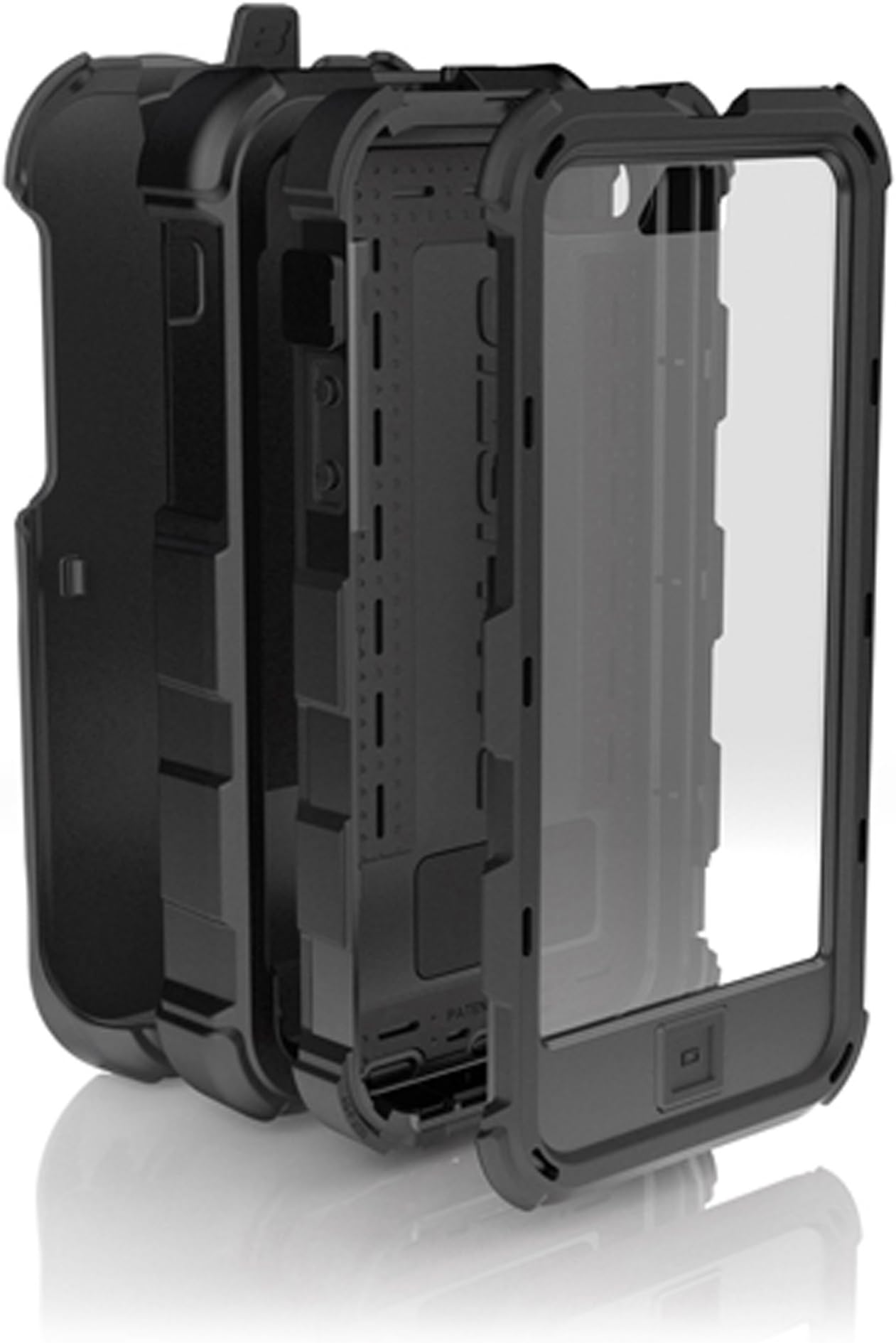 Ballistic Hard Core Series Case for iPhone 5/5S - Retail Packaging - Black