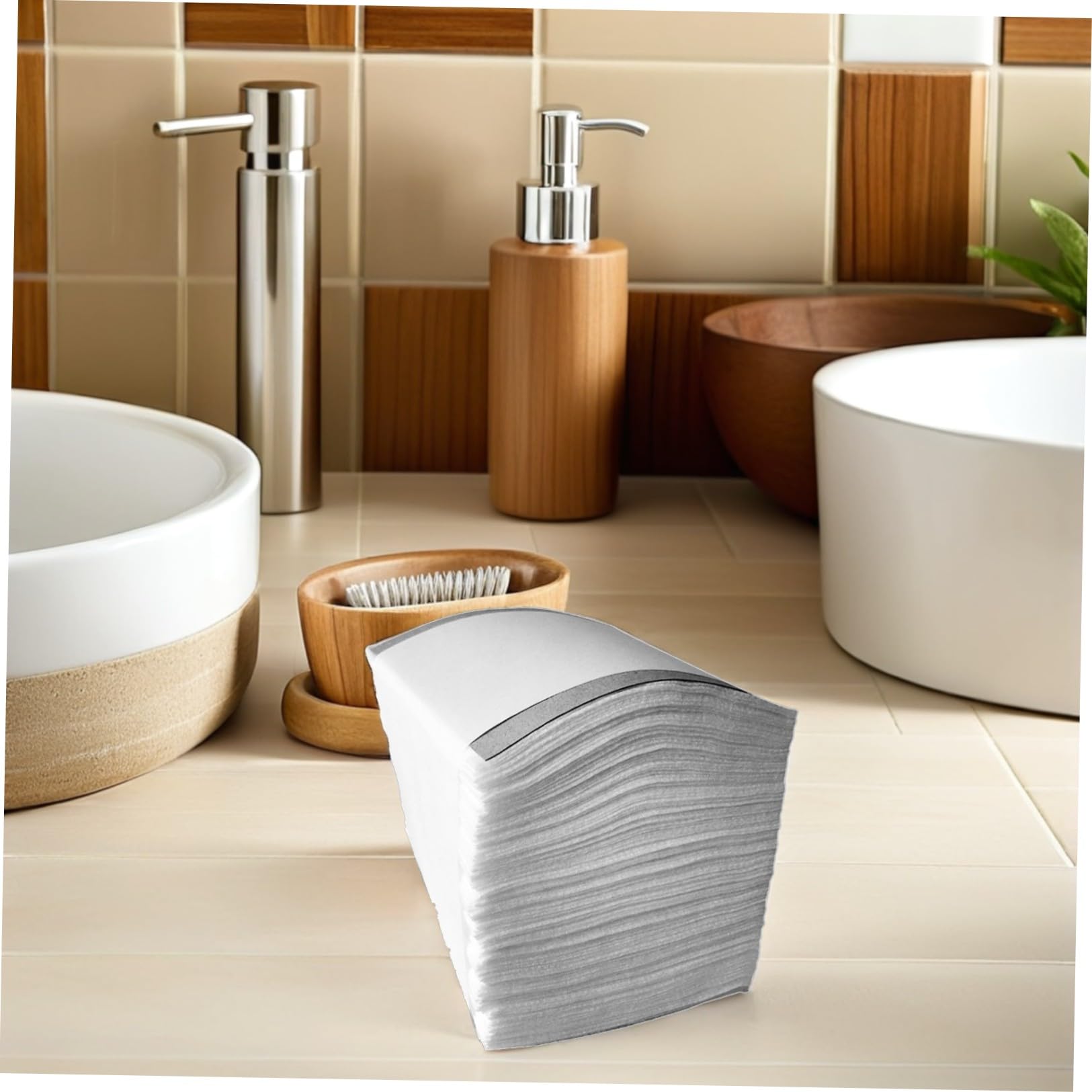 TOYANDONA Dischetti Struccanti Monouso Non Tessuto 10X10 CM Set 300 Pezzi Morbidi e Assorbenti per Viso per Uso Domestico e Saloni di Bellezza