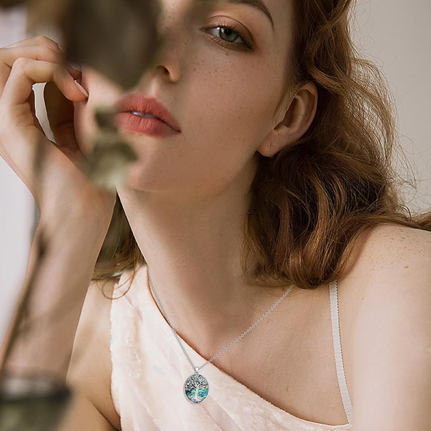 OHAYOO Tree of Life Necklace for Mother 925 Sterling Silver Family Tree Mother's Day Anniversary Necklace Jewelry Tree of Life Jewelry Gift for Women Couples Wife Girlfriend - Image 6