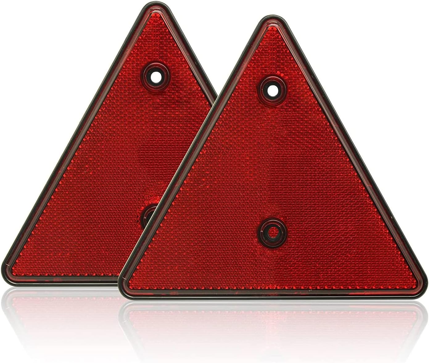 Trailer Reflector Red Triangle Reflective Triangles for