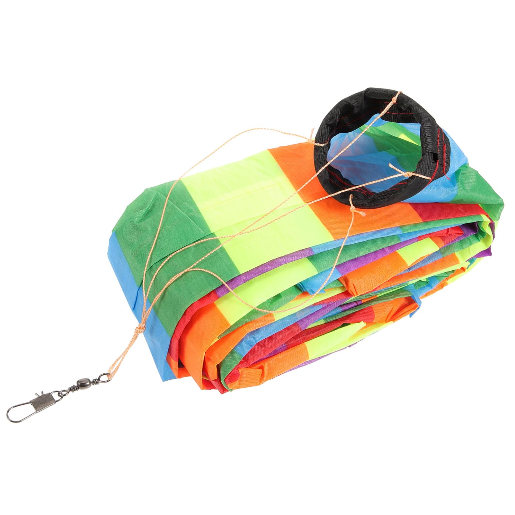 POPETPOP 5pcs Rainbow Streamer Kite Tail Attachable Kite Decorations for Boys and Girls Outdoor Fun