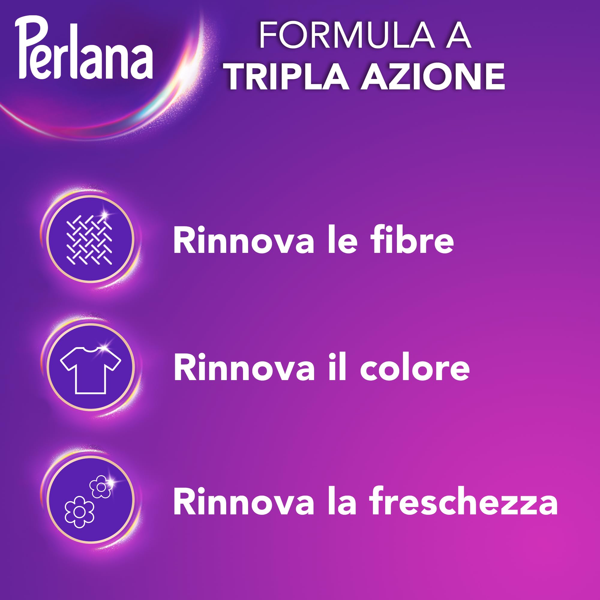 Perlana Detersivo Caps per Scuri e Neri (6 confezioni da 20 Caps), Detersivo lavatrice in capsule per tutti i capi scuri, Detersivo capi neri per pulizia delicata e fibre rinnovate
