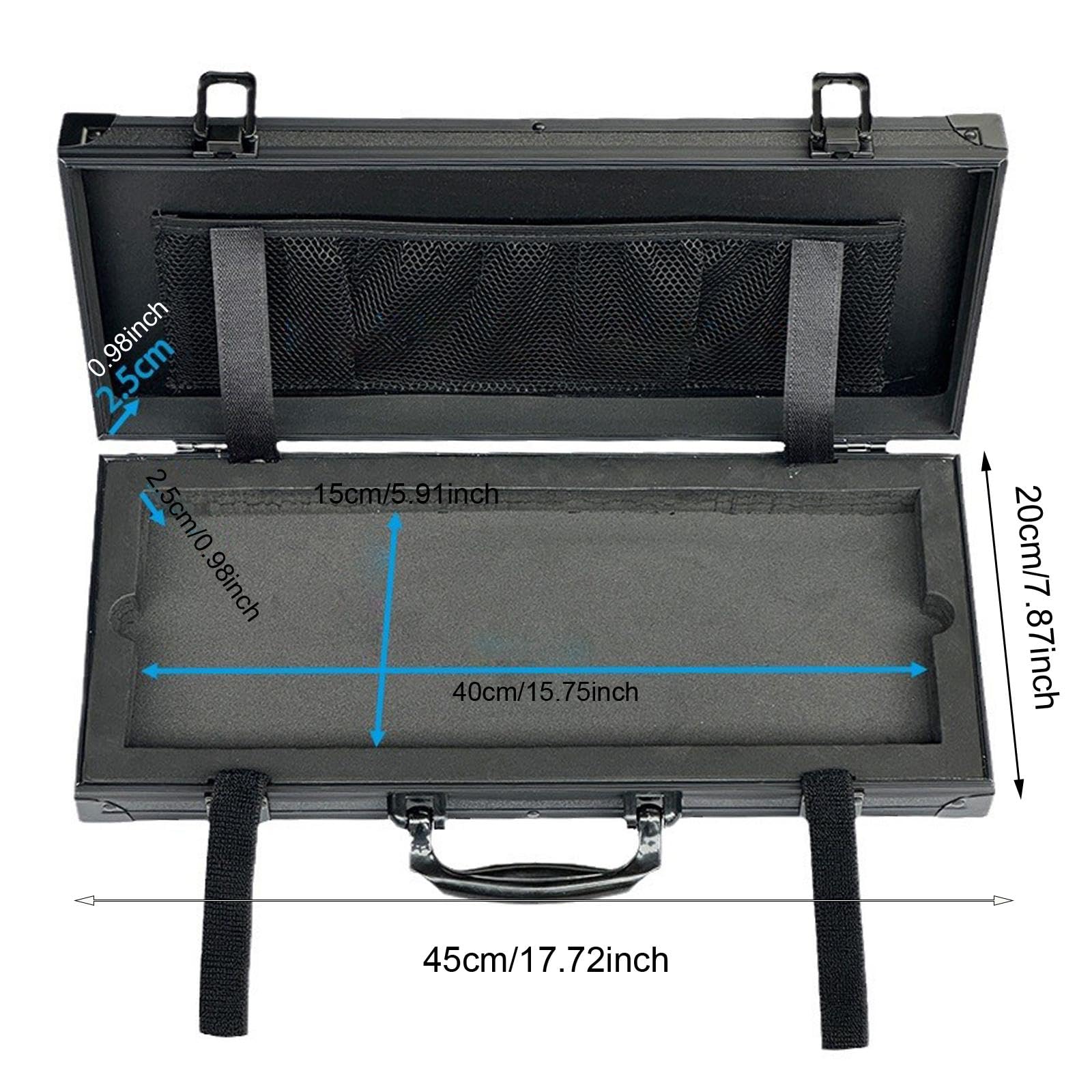 Amazon | Vsenkes キーボード用ハードケース、アルミ製外付け 