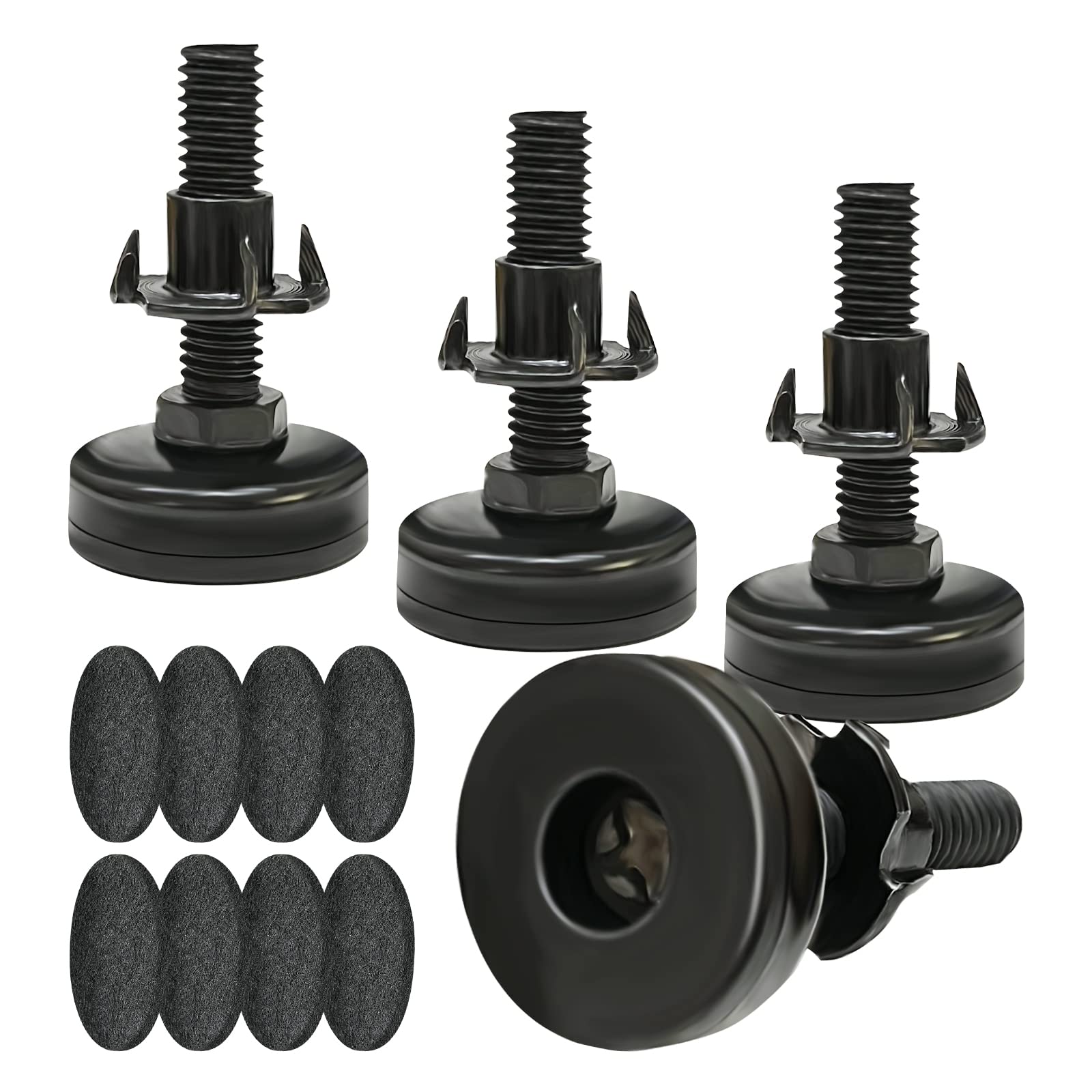 Buy Adjustable Furniture Feet, 4 Set Furniture Levelers Heavy Duty