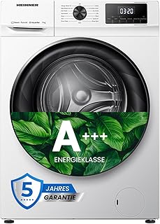 HWM-H8014INVA+++ – Waschmaschine 8 kg, 1400 U/min, Inverter-Motor, LED-Display, 15 Programme, Energieeffizienzklasse A, Weiß, 5 Jahre Garantie (8 KG)