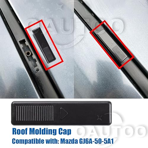 Miniatura 3 de OAUTOO 10 piezas de clip de moldura por goteo para tapa de techo GJ6A-50-5A1 para Mazda 2 3 5 6 CX-7 CX-9 2004-2021