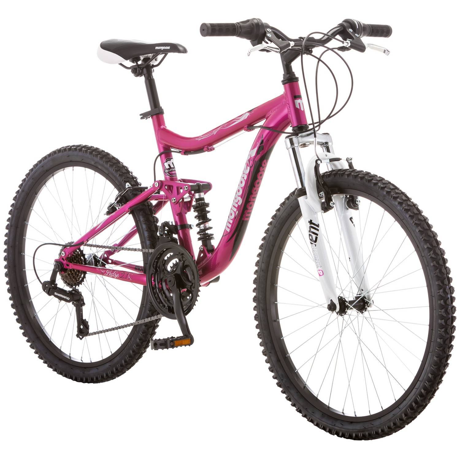 girls pink mountain bike