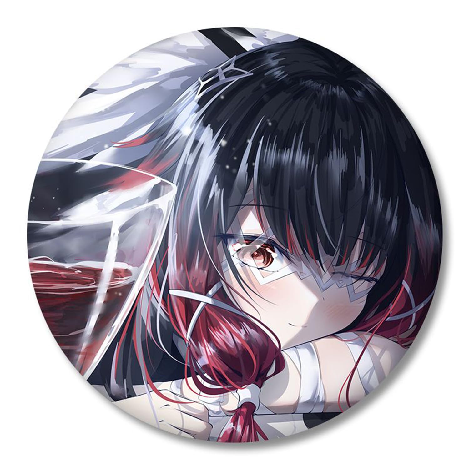 Amazon.co.jp: 原神 バッジ コロンビーナ 少女 缶バッジ ブローチ 