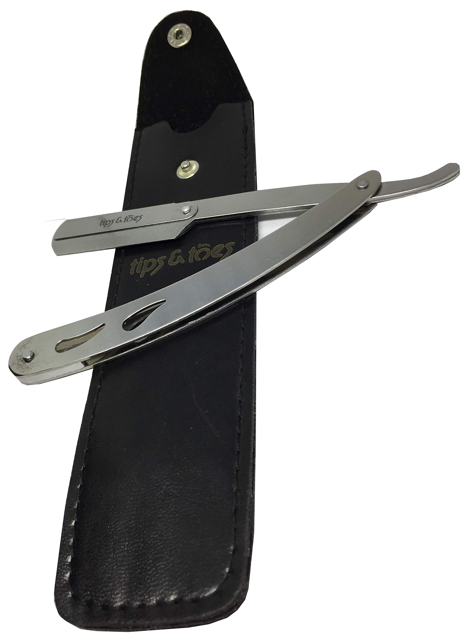 Tips&Toes Straight Edge Barber Razor for Classic Shaving For Personal Use||Hairdressers|| and Barbers ||Sustainable Throat Cut Razor