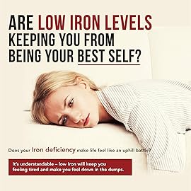Ionic Liquid Iron Supplement (236 Servings) - Highest Absorption Rate Allows for Smaller Dose & Less Stomach Issues - Non-Flavored, Vegan, Ionically Charged, Earth-Sourced Minerals