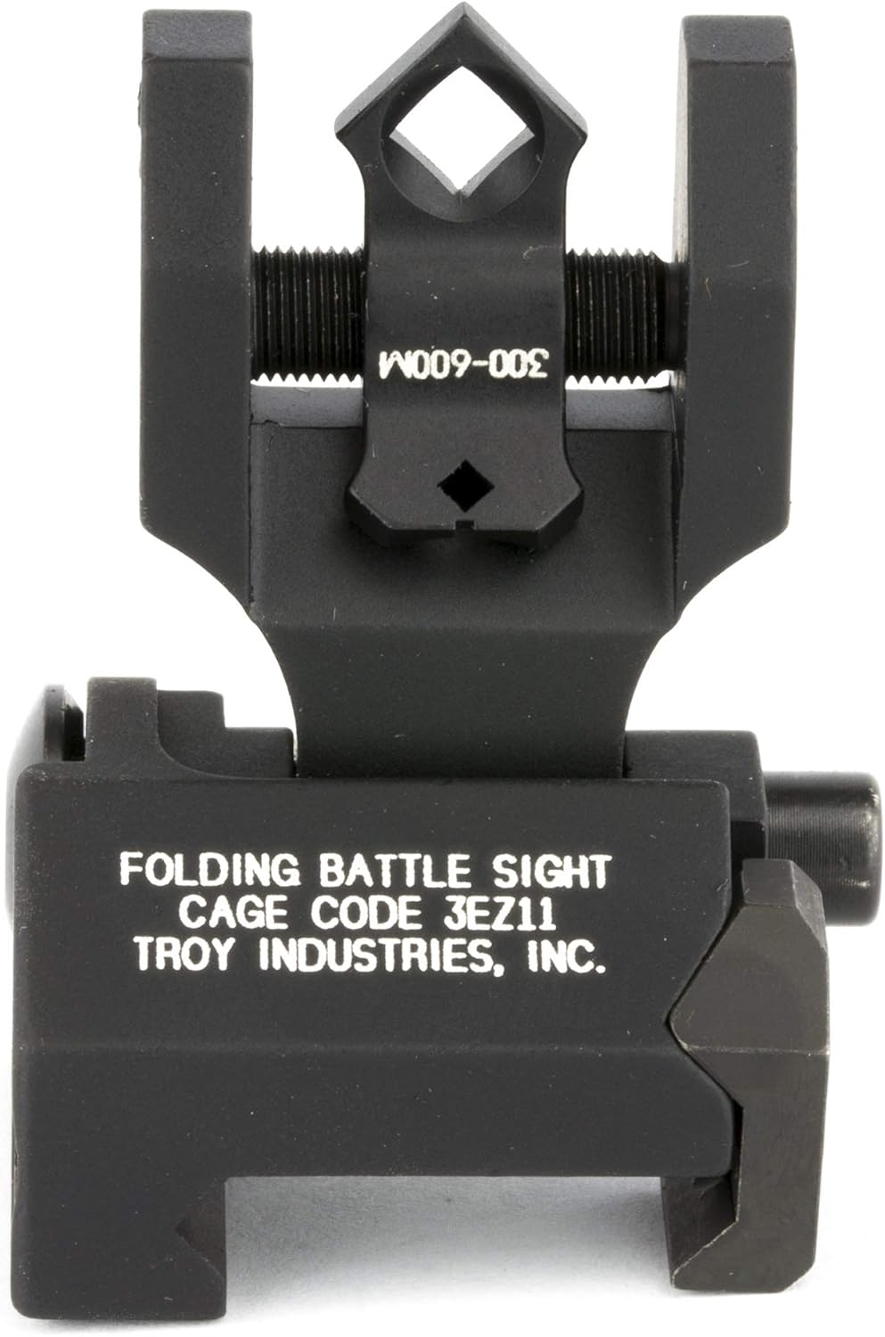 Troy Industries BattleSight, Rear Folding Sight, Di-Optic Aperture, Picatinny, Black Finish (SSIG-DOA-RFBT-00)