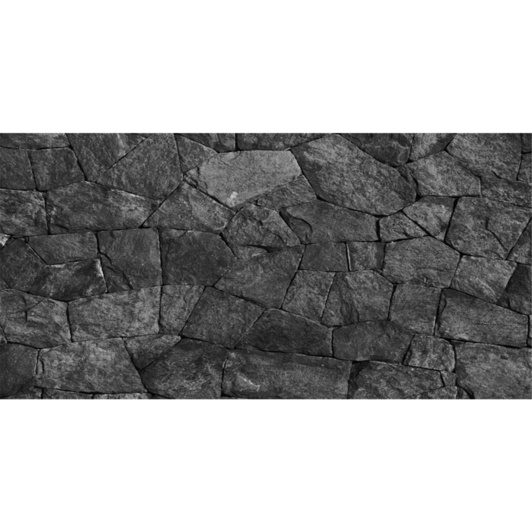MIRRORANG 76x46cm Dark Grey Stone Aquarium Background Rock Fish Tank Background Rocky Terrarium Background โ image 1