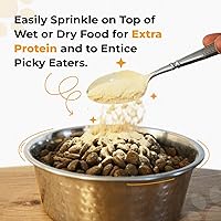 Vista 4 de BLUEBIRD PROVISIONS Caldo de hueso de pollo para perros – Polvo de rehidratación para perros con sabor a pollo – Potenciador del sabor del agua