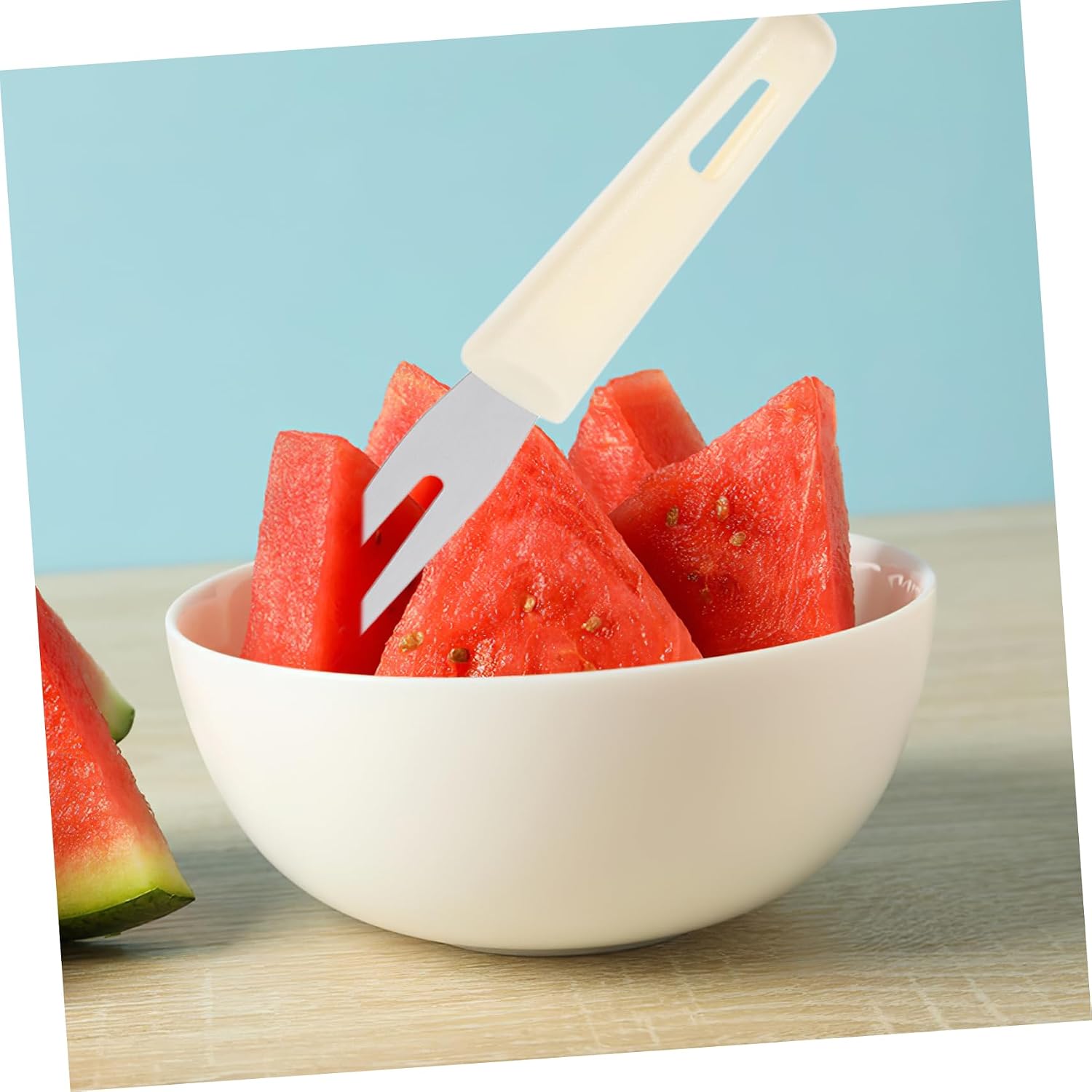 Stainless Steel Watermelon Slicer Cutter 2 Sets with Fork