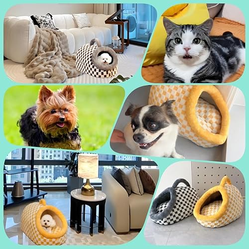 Cat Bed for Indoor Cats — shown in a real home setting for scale