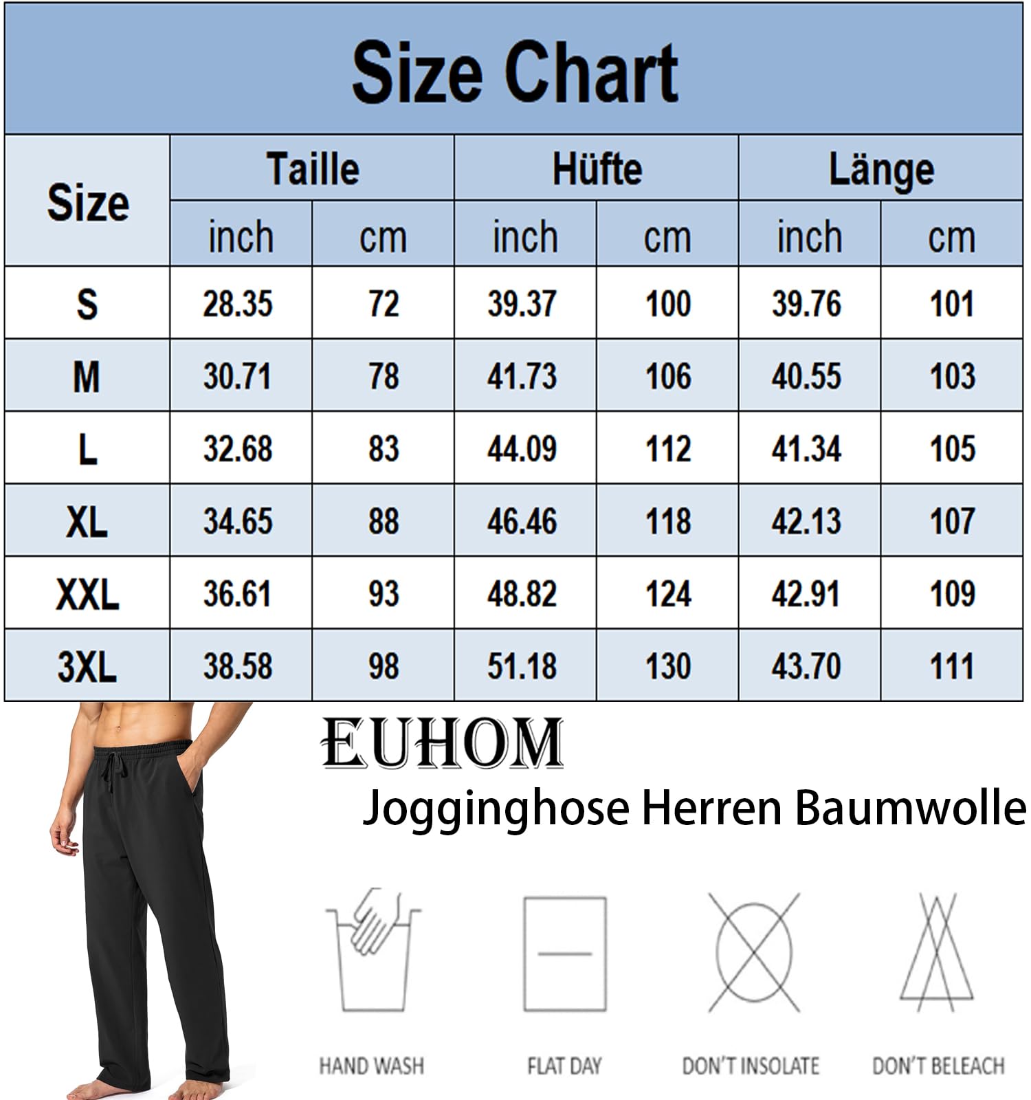 Pantaloni lunghi da jogging da uomo, in cotone, traspiranti, per il tempo libero, da yoga, leggeri, con tasche