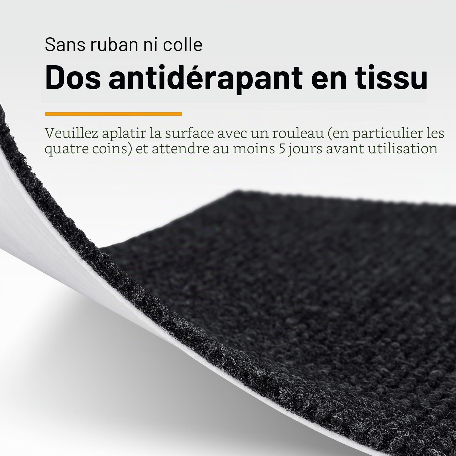 FunStick 30x30CM 15 Dalles de Moquette Autocollantes Anthracite Moquette Dalle PVC Adhesive Sol Salle de Bain Imperméable Revêtement Sol PVC Cuisine Balcon Dalle Moquette Adhesive Tapis de Bureau
