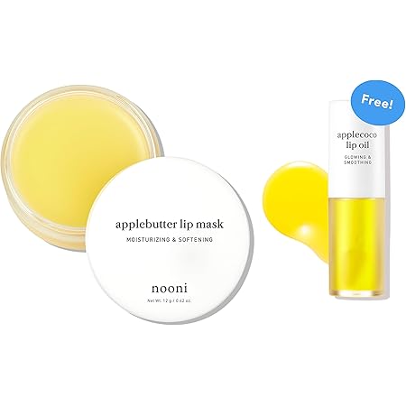 NOONI Applebutter Lip mask + Applecoco Lip Oil Bundle