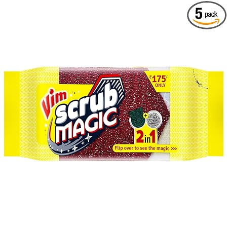 Vim Scrub Magic Pack of 5