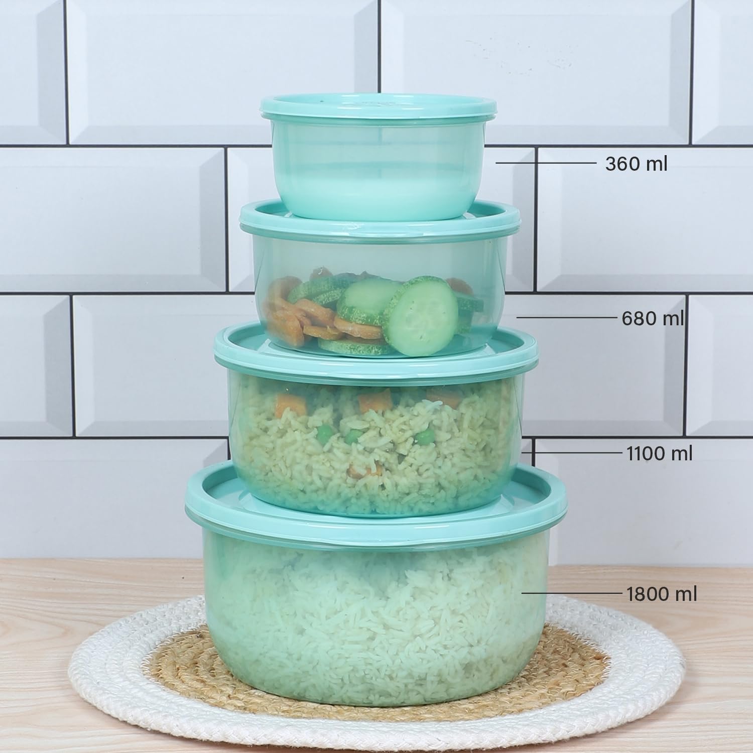 Gluman Microwave Containers - Steam Vent Lid -4 Gluman Microwave Containers - Steam Vent Lid -4