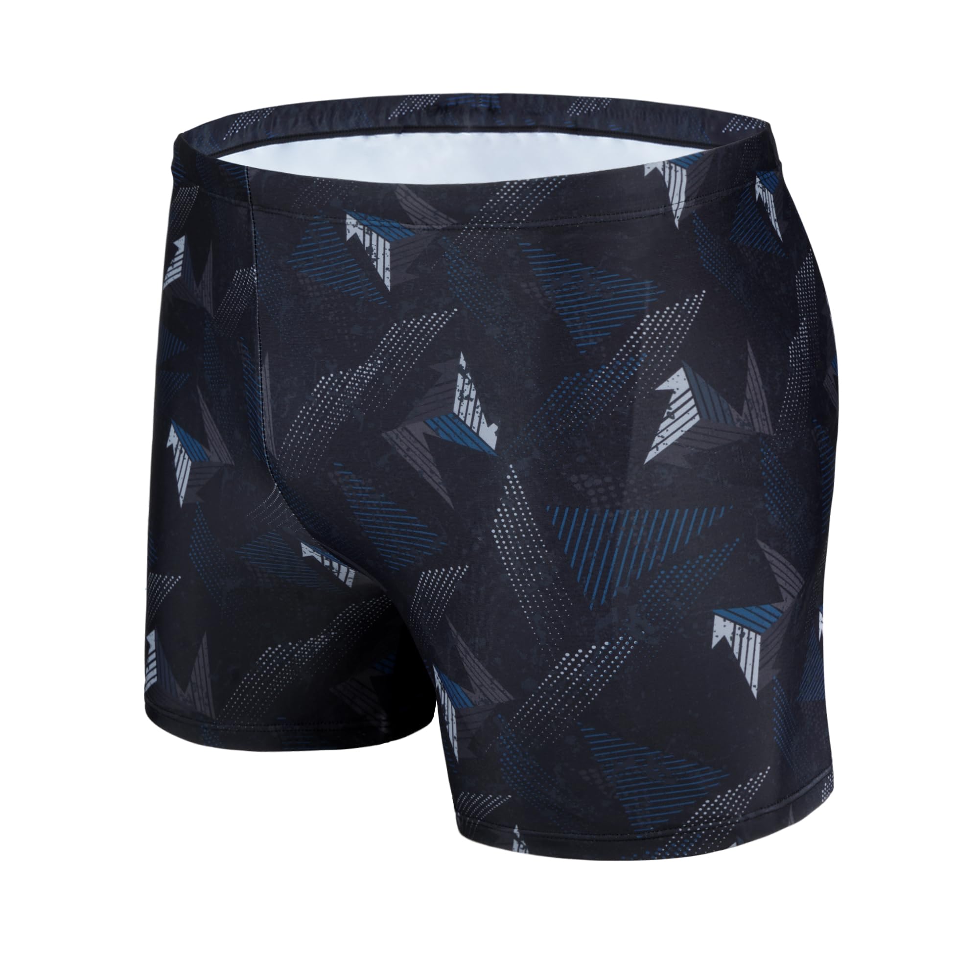 AMZSPORT Badehose Herren Kurz Schwimmhose Eng Wassersport Badeshorts