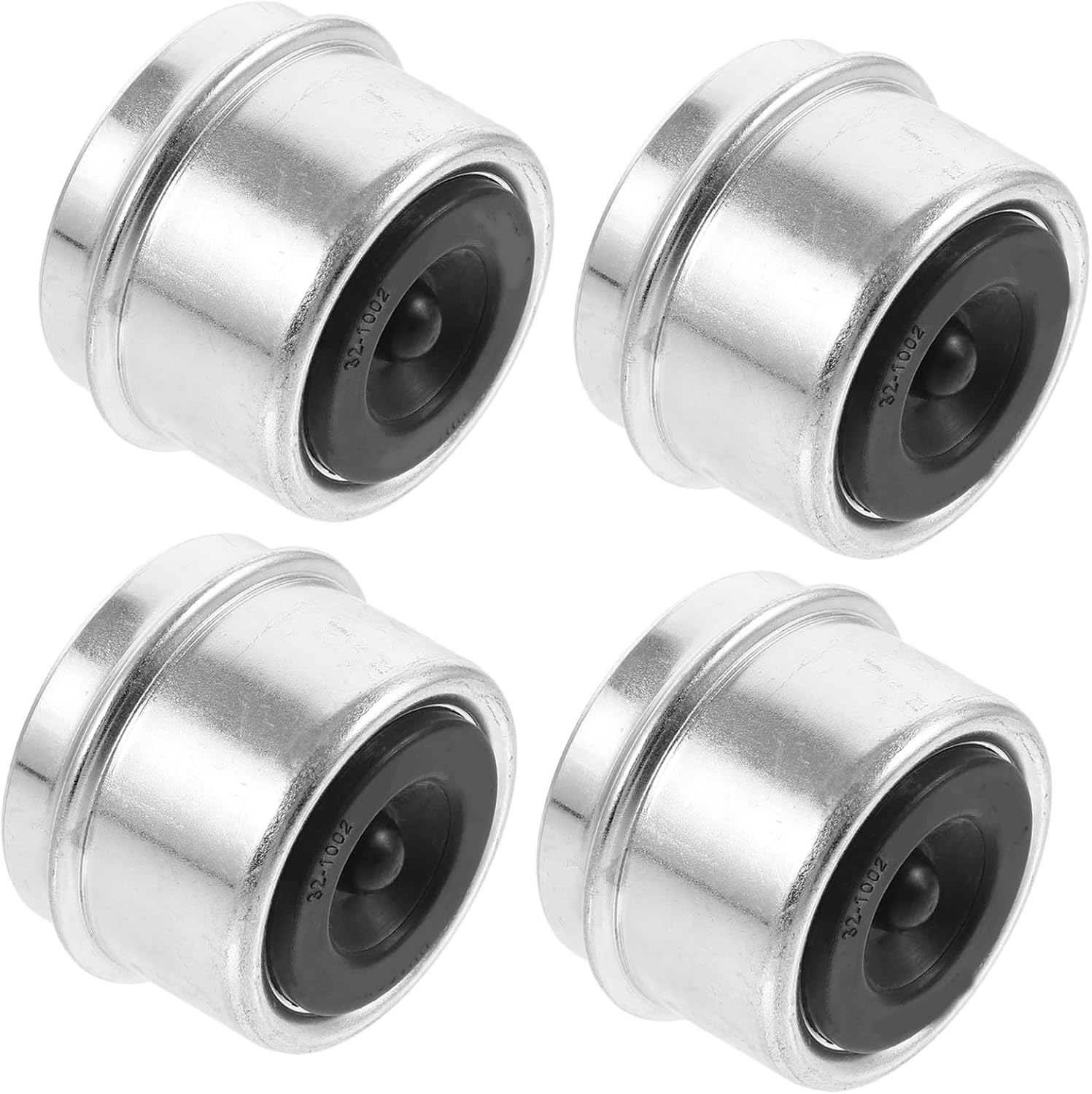 4pcs Trailer Axle Dust Cover Bearing Cap Grease Cap Trailer Accessory Fit for Axle