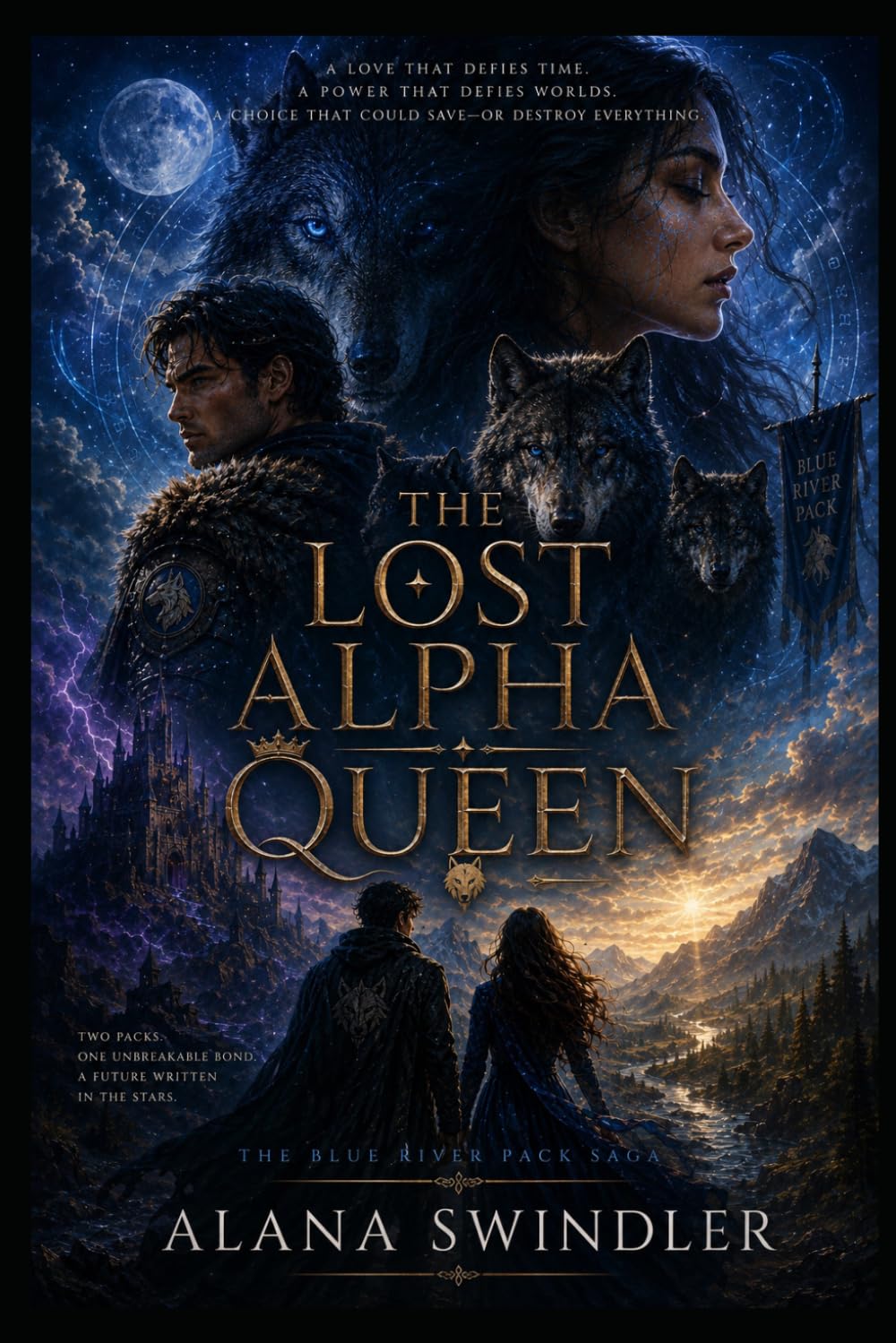 The Lost Alpha Queen: THE BLUE RIVER PACK SAGA BOOK 1