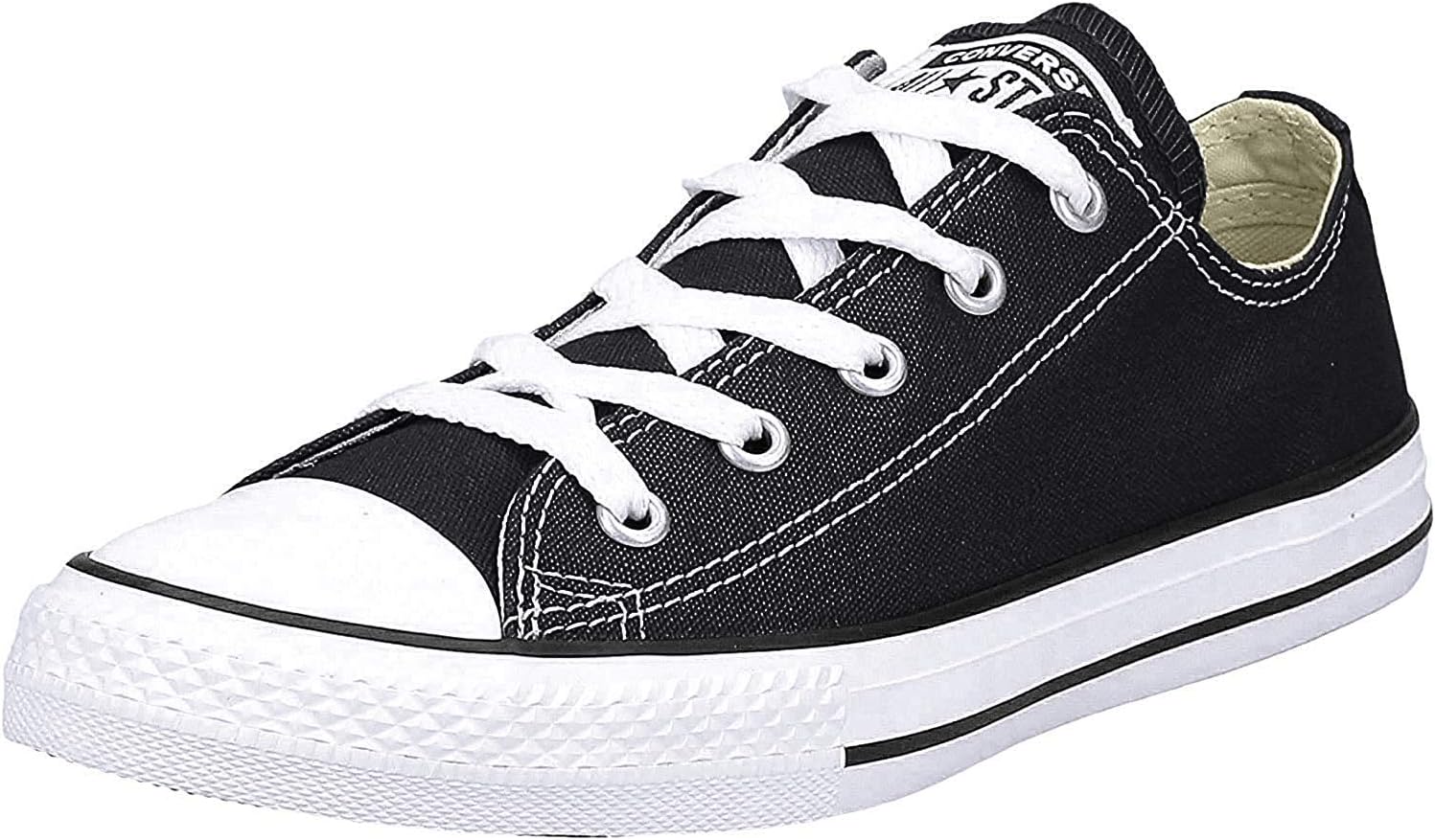 Converse Chuck Taylor All Star OX Toddler's Shoes Black 7j235 (8 M US)