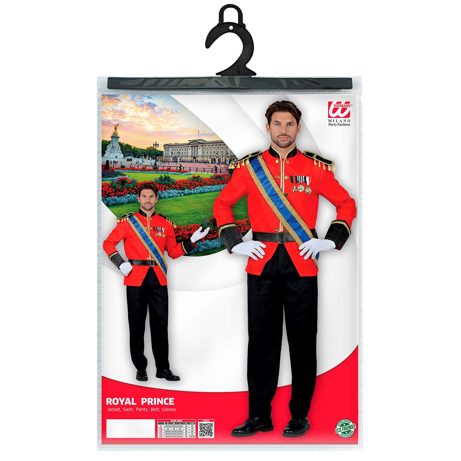 W WIDMANN MILANO Party Fashion - Kostium królewski książę, król, szlachcic, kostiumy fantazyjne
