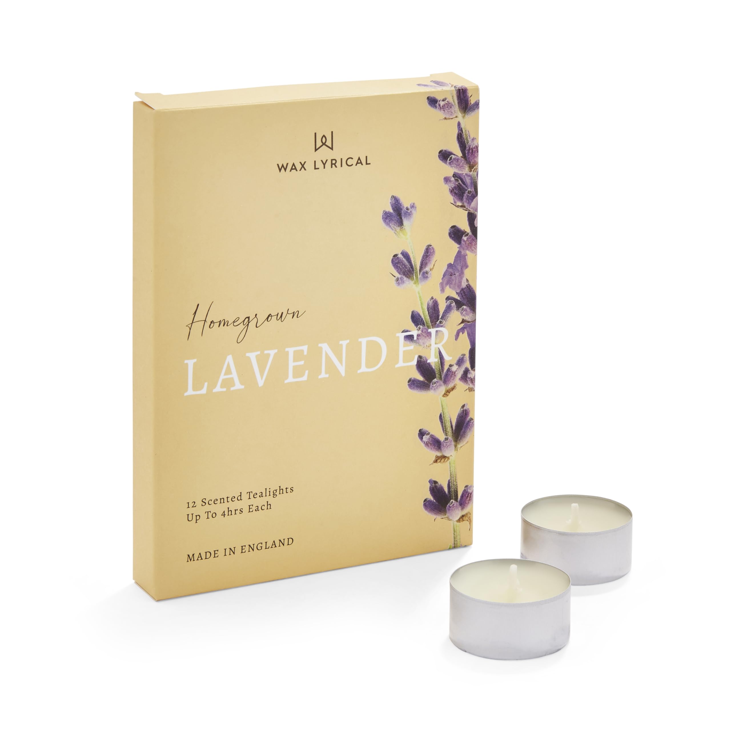 Wax Lyrical Ivory | Homegrown | Lavender Tealights