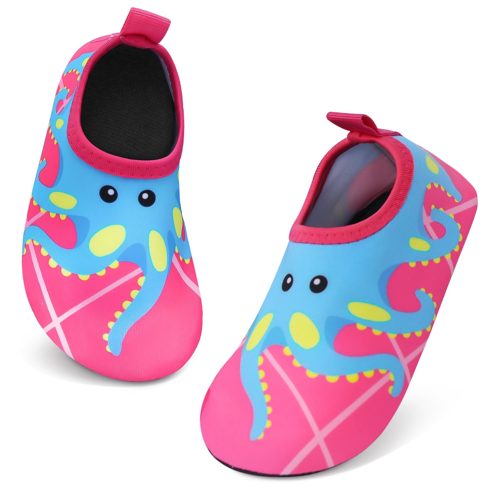 Aisprts Zapatos de Agua para Niños Escarpines para Niño y Niña Zapatos de Playa Descalzos Antideslizantes Zapatos de Natación para Piscina de Playa