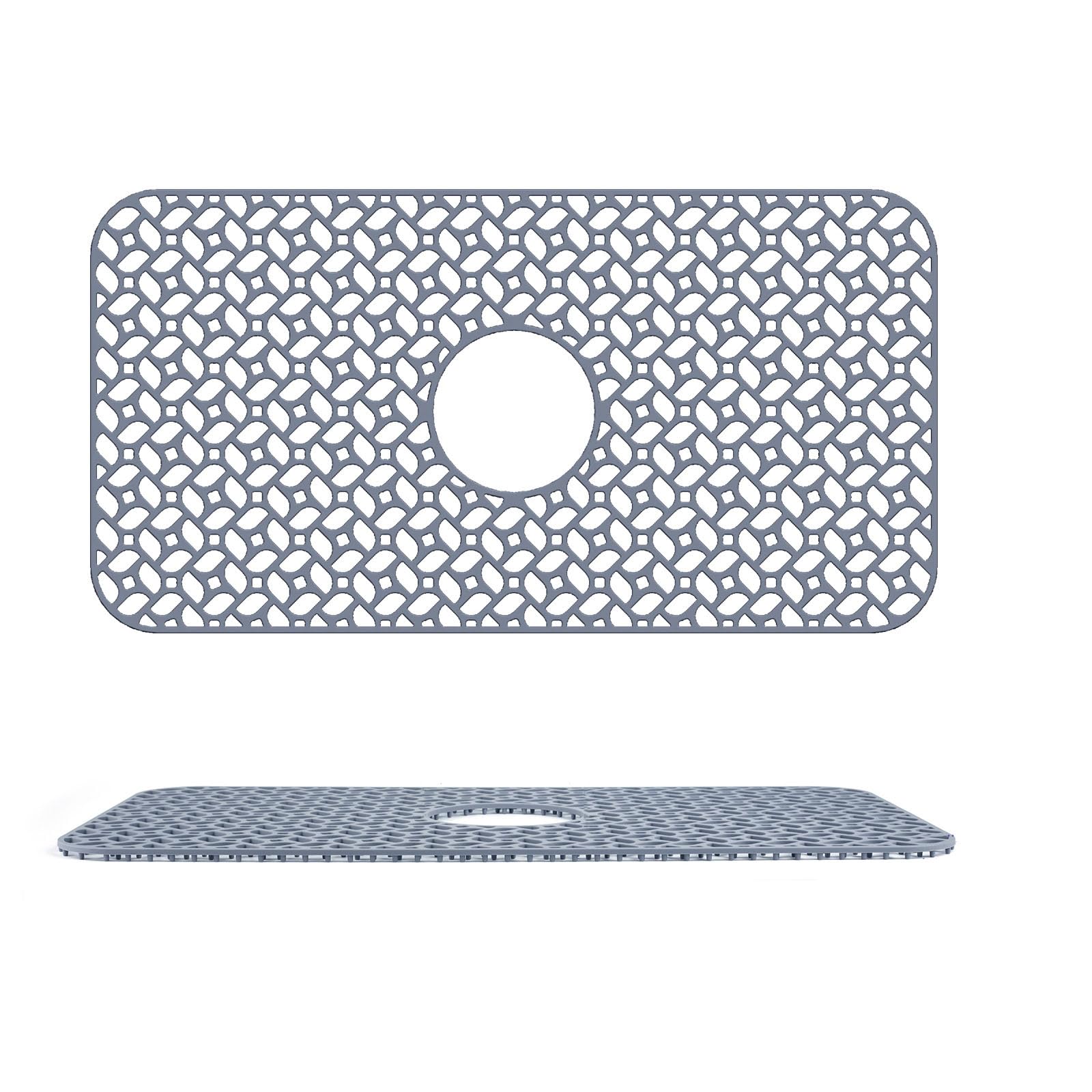 Fentency Excellent Silicone Sink Mat for Kitchen Guards Farmhouse and Stainless Steel Sinks From Scratches Featuring Efficient Drainage Design Sink Liner