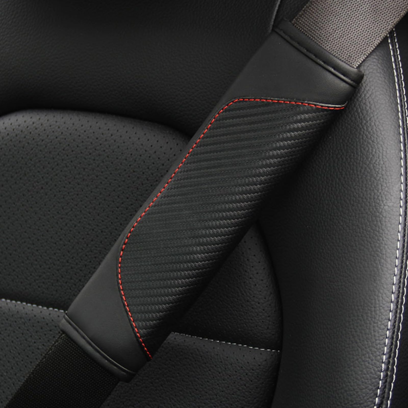 LXPPJVOEC Seat Belt Pads, for Lexus ES300H GS300 Seatbelt Covers Shoulder Pads Seat Belt Protector Shoulder Strap Cushion Interior Car Accessories,A