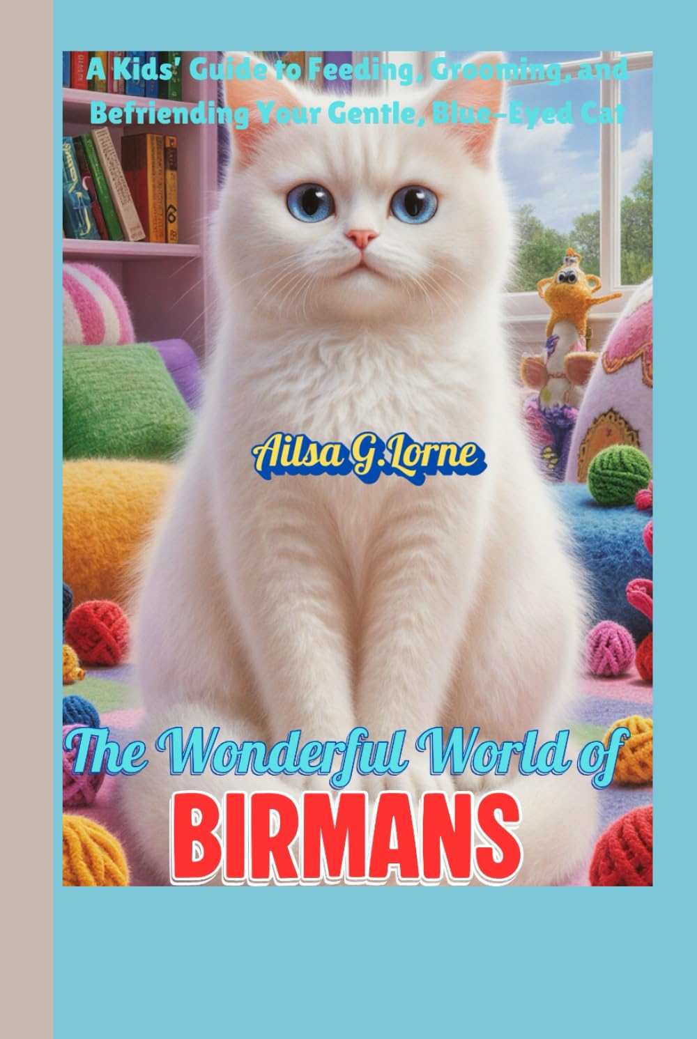 The Wonderful World of Birmans: A Kids’ Guide to Feeding, Grooming, and Befriending Your Gentle, Blue-Eyed Cat      Hardcover – October 27, 2025