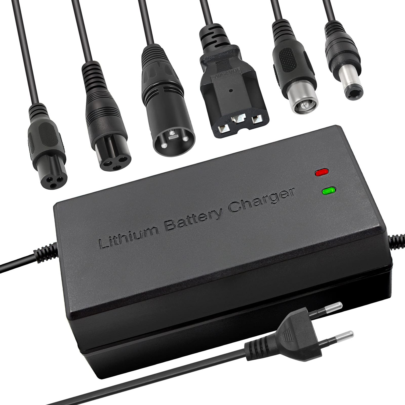 UURRPP 58.8 V 5 A Li-ion battery charger multiple plugs