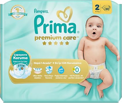 Prima Diaper Premium Care Number 2 30 Pieces