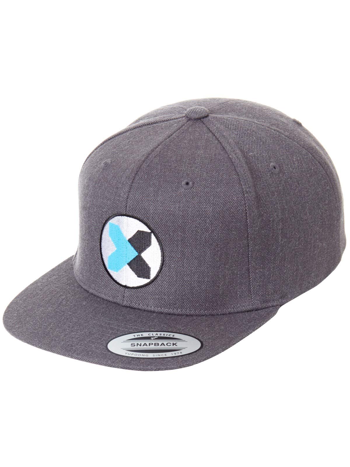 FreestyleXtreme Dark Grey-Dark Grey-Fsx Colours Icon Snapback Cap (Default, Grey)