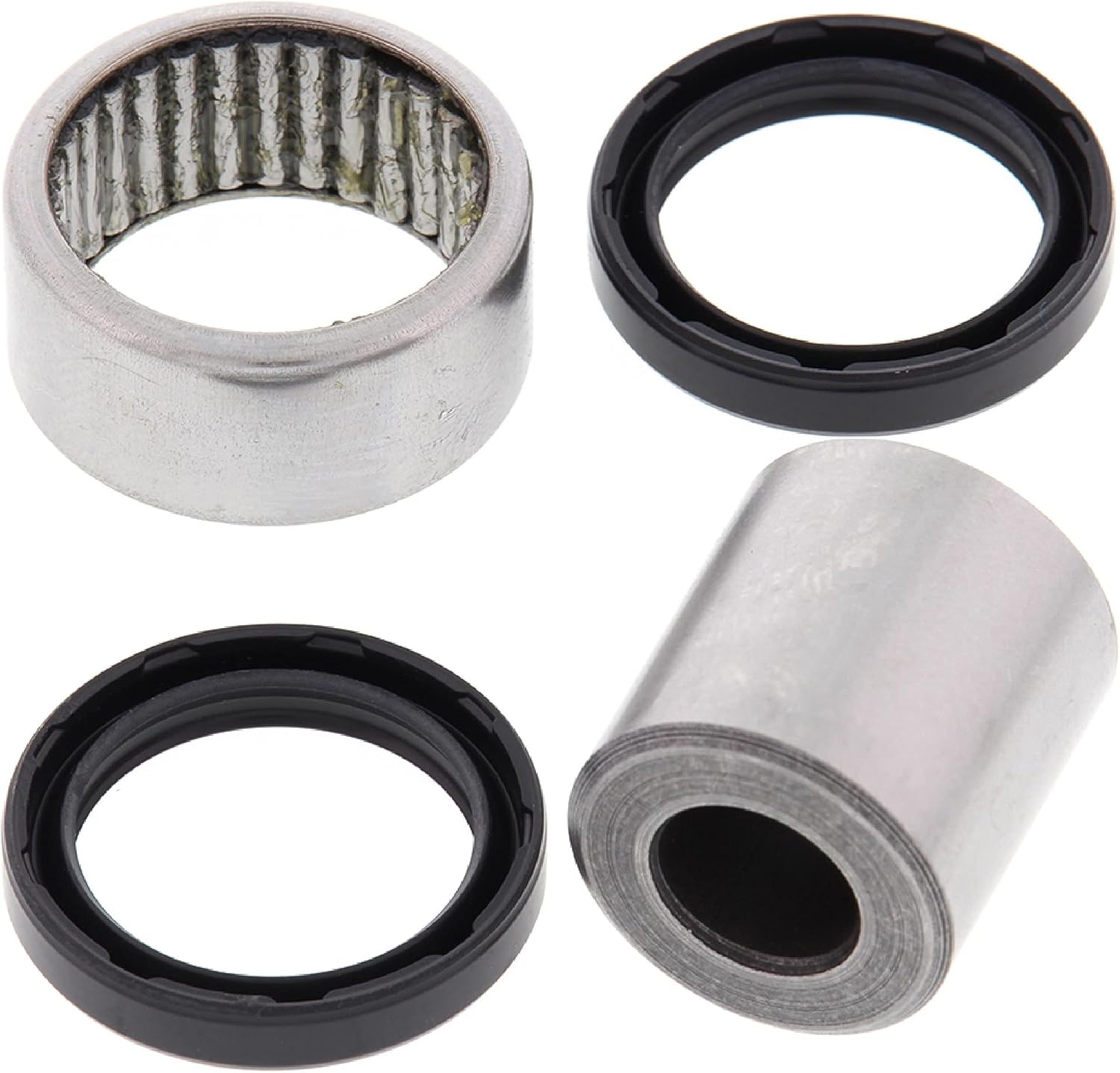 All Balls Racing 29-5025 Rear Shock Bearing Kit Compatible With/Replacement For Suzuki RM125 1996-08,RM250 1996-99,RM250 2002-08,RMZ250 2007-09,RMZ450 2005-09,RM85 2005-17,RM85L 2005-16
