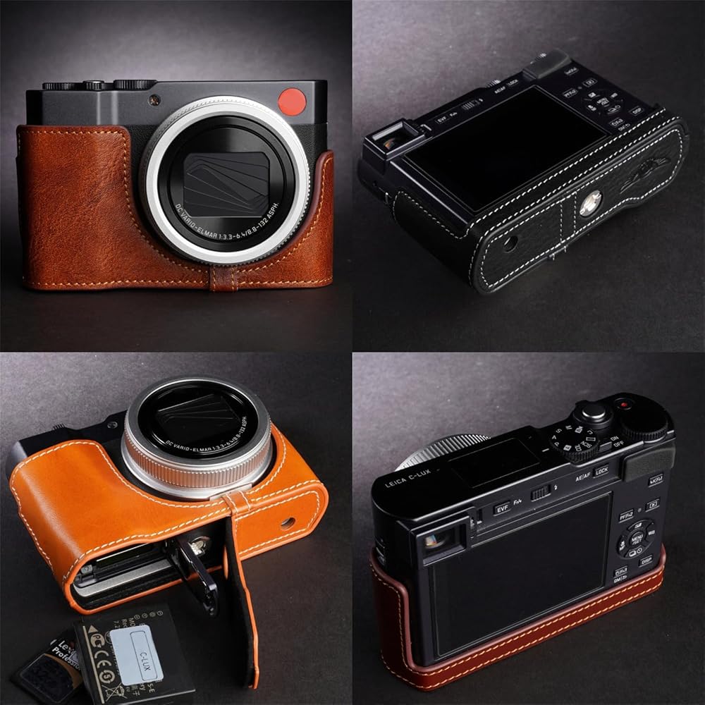 未開封【LeicaD-LUX専用】 本革カメラケース◦レンズカバー◦フィルム3点 Amazon.co.jp: [恵＼イーサン] TP Original Leica C-LUX 専用 オープナ