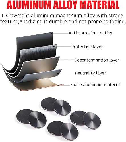 Miniatura 7 de Cubierta decorativa de tornillo para accesorios Land Rover Defender 2020-2023, 8 piezas de aleación de aluminio para protección de tornillos de