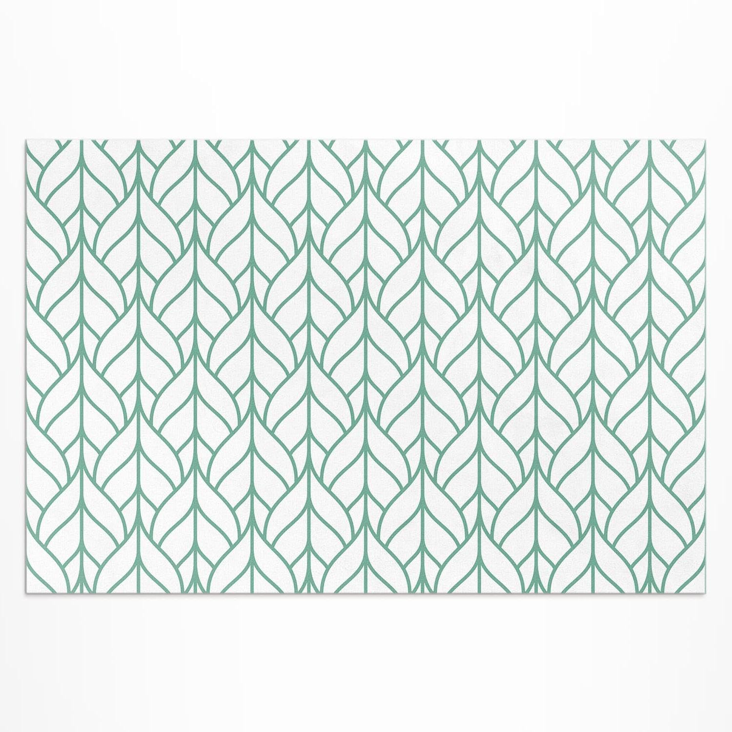 Tapis de sol vinyle anti-décoloration 60x90 cm pour protéger un sol de balcon