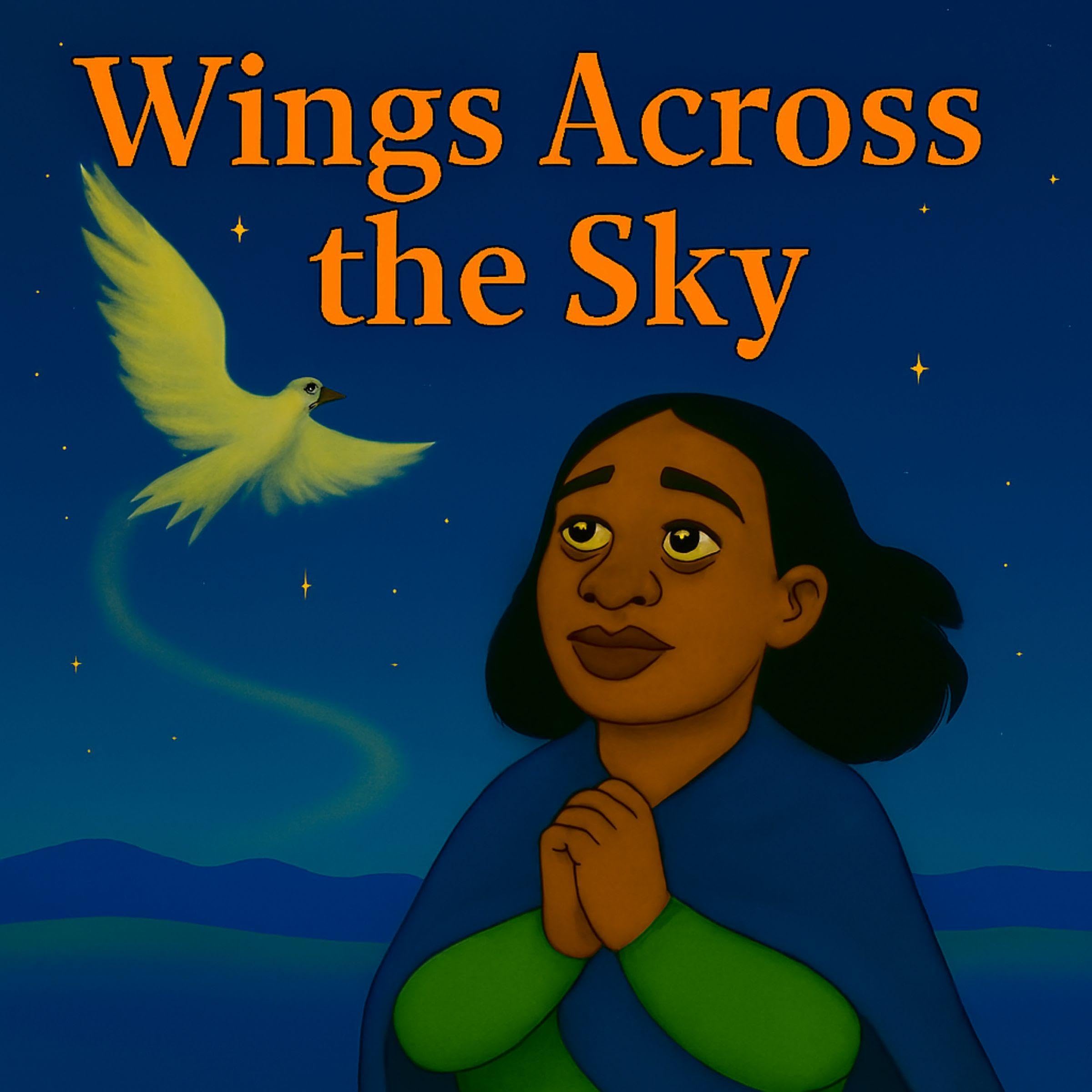 Cover art for Wings Across the Sky