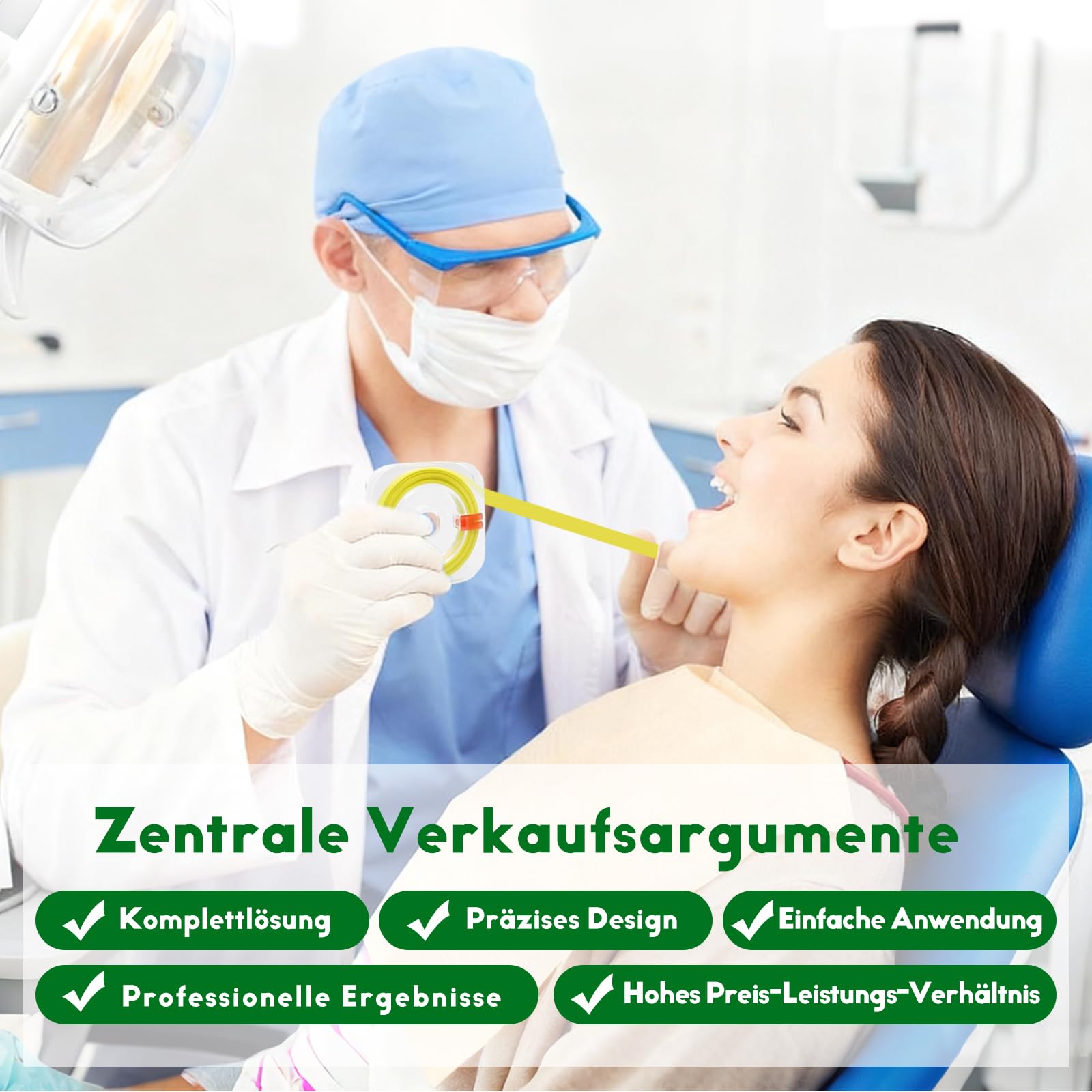 Set professionale carta vetrata dentata 4 volumi 4 mm x 6 m grossolano medio fine per lucidare denti e rimuovere scolorimento