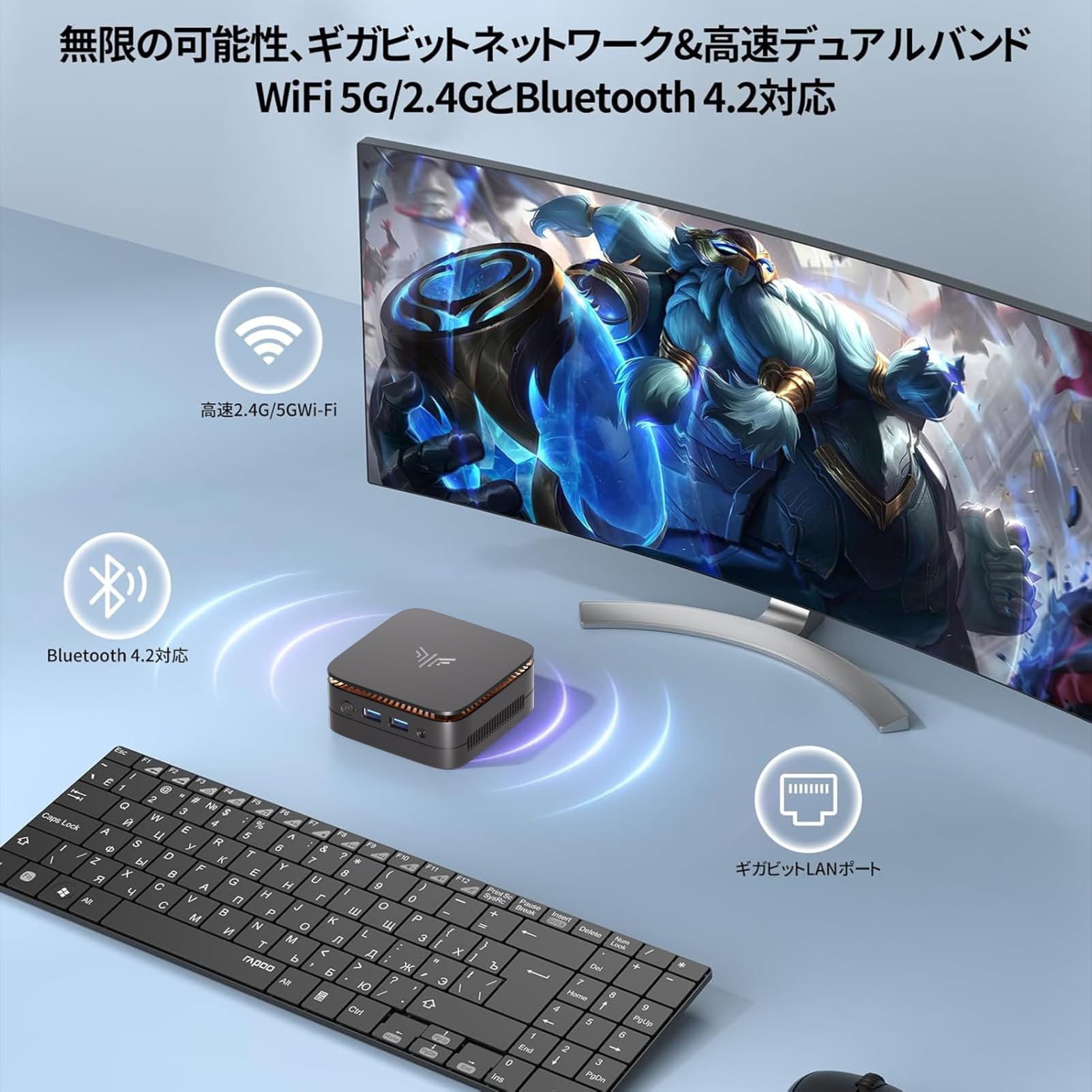 Amazon.co.jp: ミニpc N97【16GB+512GB｜3250Uより倍速い】mini pc