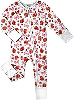 Weiwei Bamboo Viscose Baby Pajamas: Soft 2-Way YKK Zipper Romper Sleepers for Newborns & Toddlers 0-24M Boys Girls