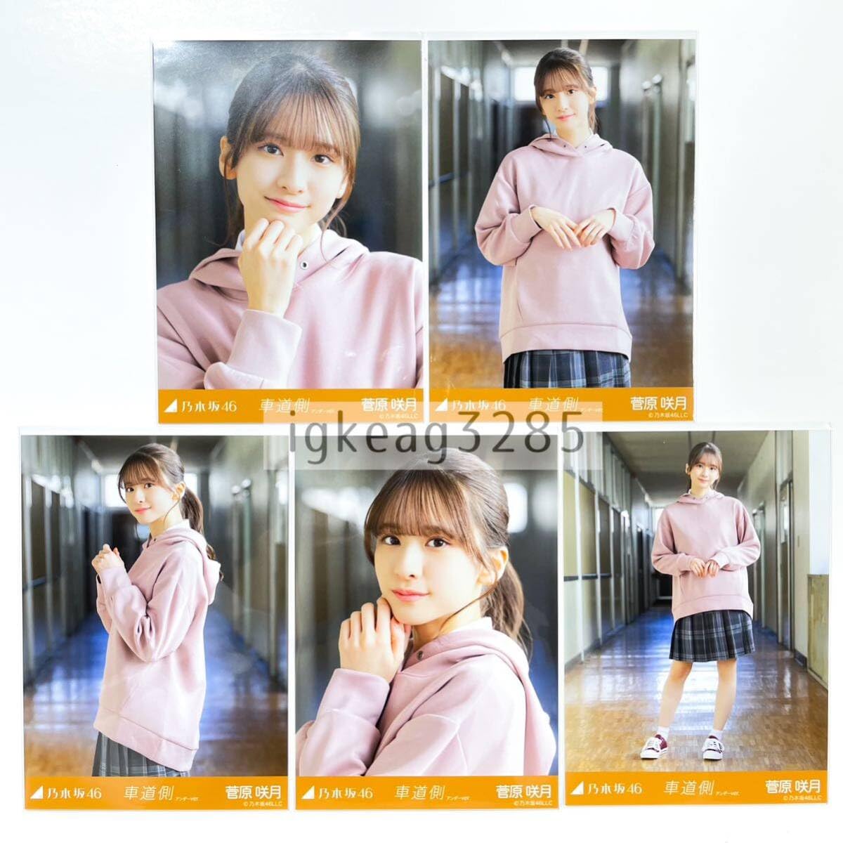 Amazon.co.jp: 乃木坂46 菅原咲月 35th 車道側 個別 生写真 5種