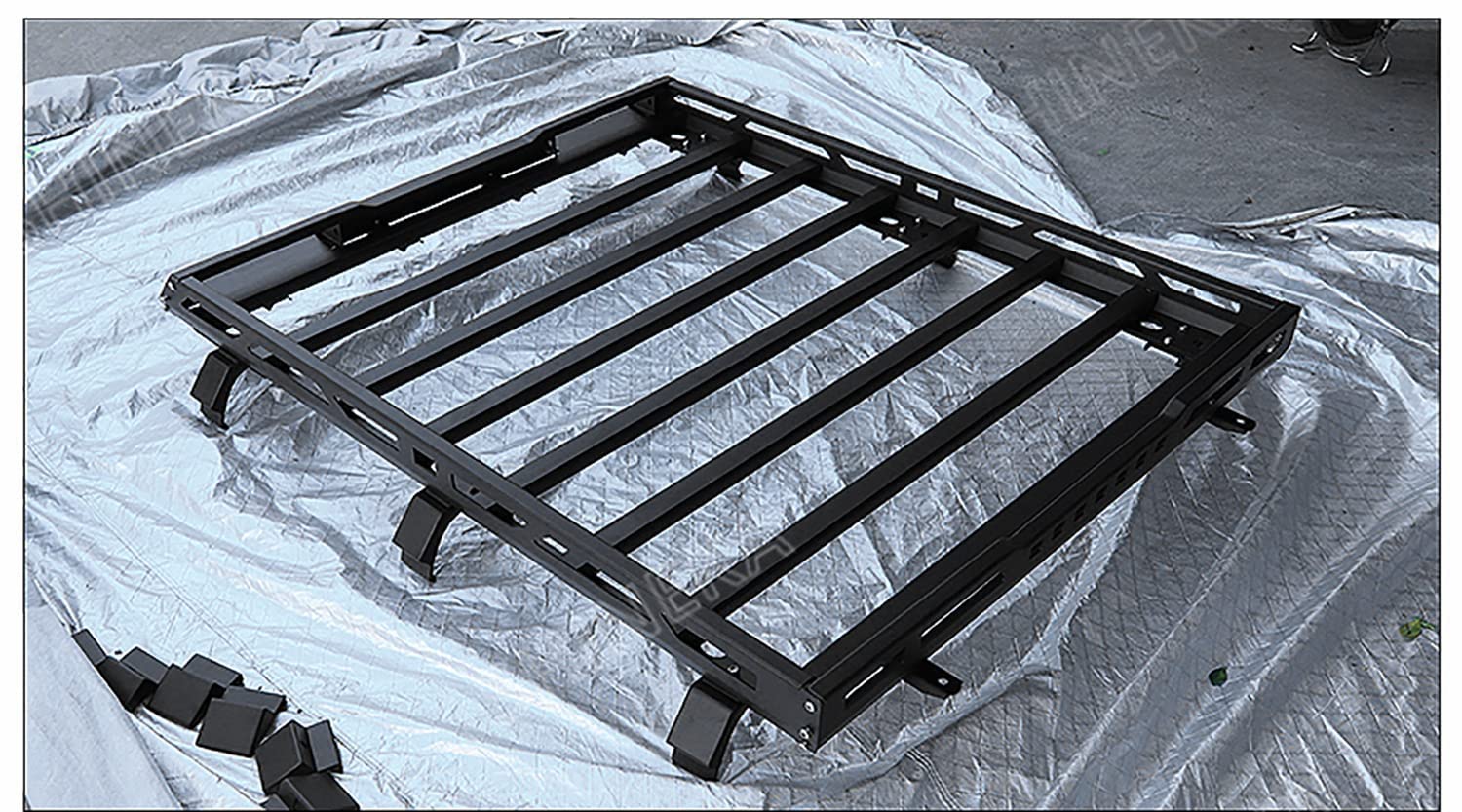 HEYCE Accesorios para Techo de Coche, portaequipajes para Suzuki Jimny 2019 2020, Bastidores de Almacenamiento de Aluminio Portaequipajes Portaequipajes de Transporte Accesorios para automóviles