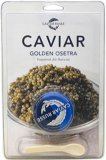 CAVIAR RUSSE Golden Osetra Caviar, 1 OZ