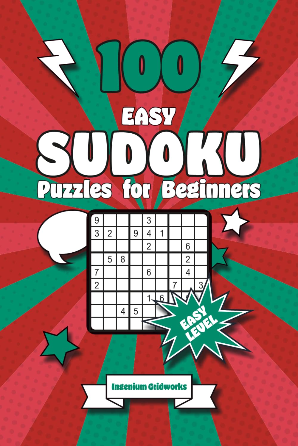 100 Easy Sudoku Puzzles for Beginners